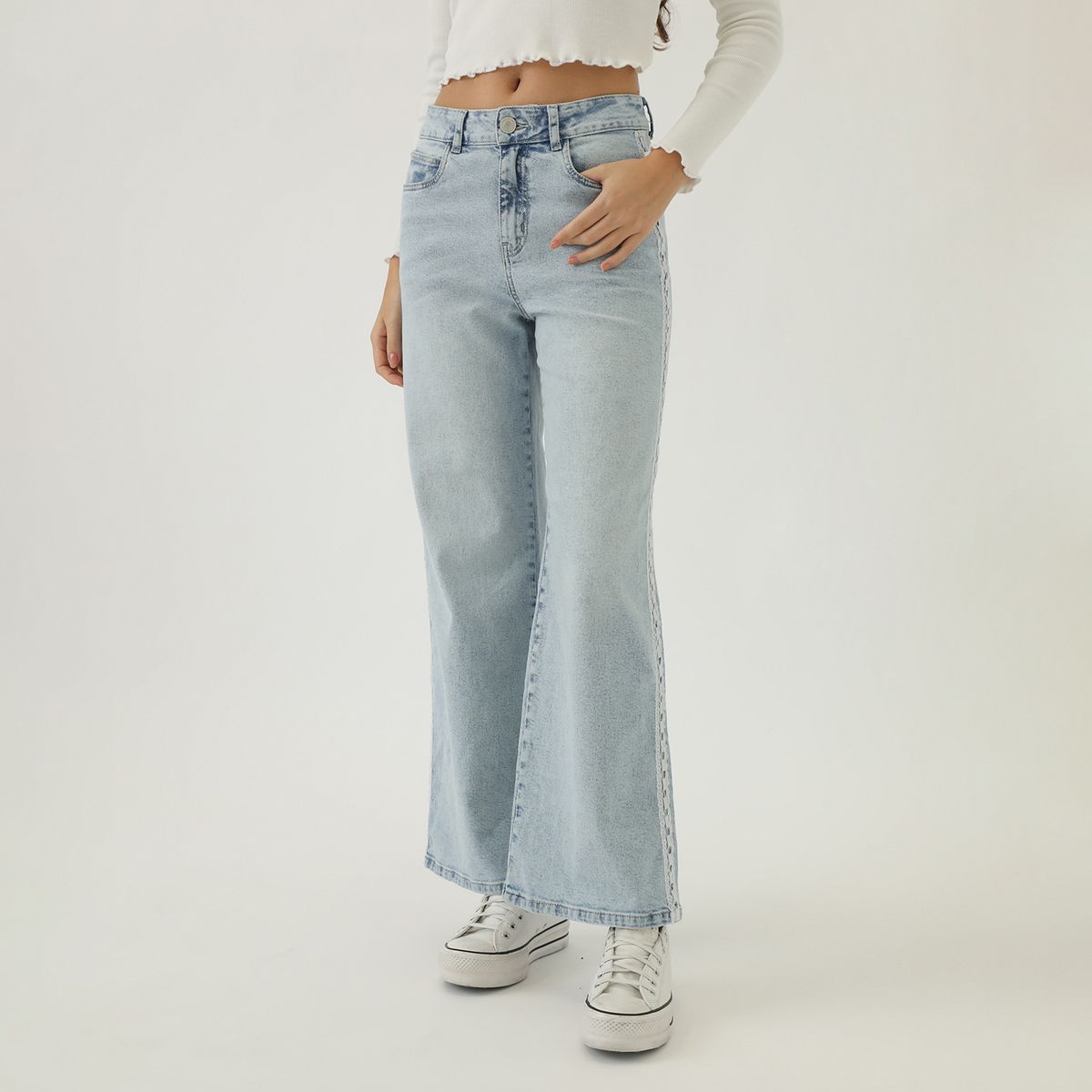 AMERICAN ABBEY - Jean Algodón Mujer American Abbey