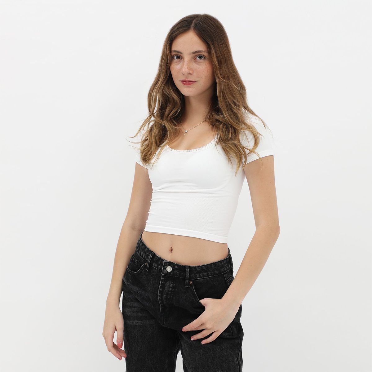 SYBILLA - Polo Manga Corta Casual Mujer Sybill