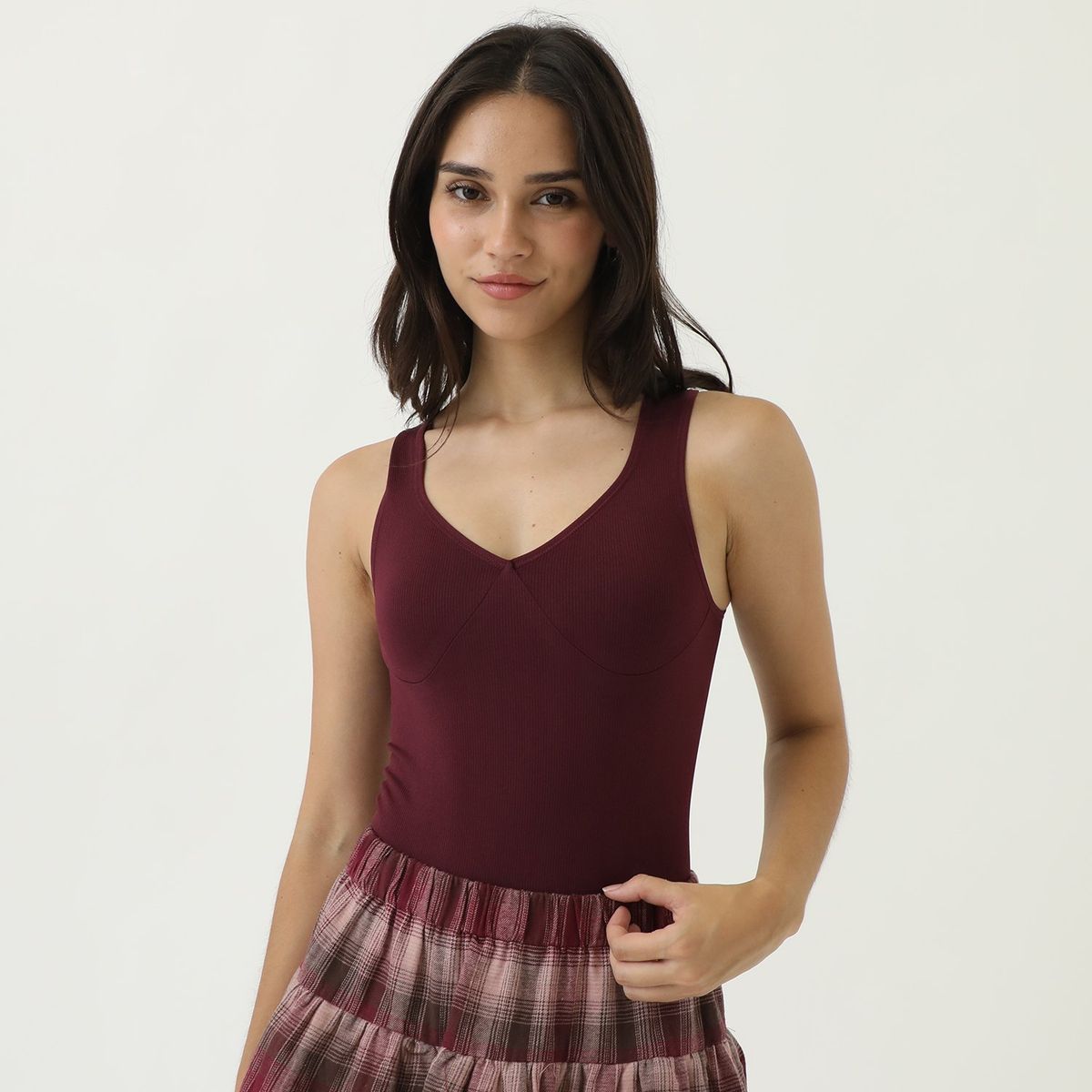 SYBILLA - Body Sin Mangas Casual Mujer Sybilla