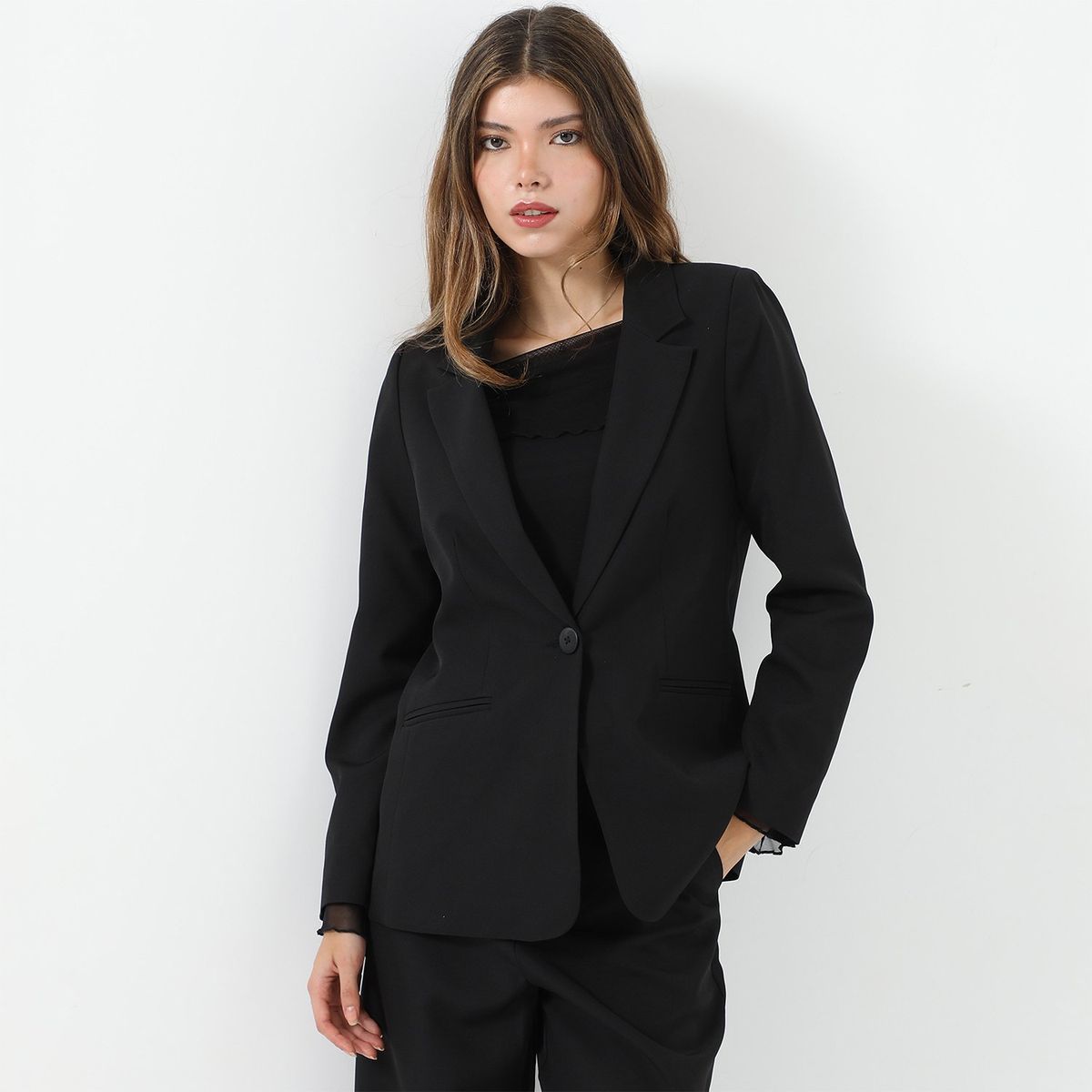 MOSSIMO - Blazer Oversize Con Pinzas