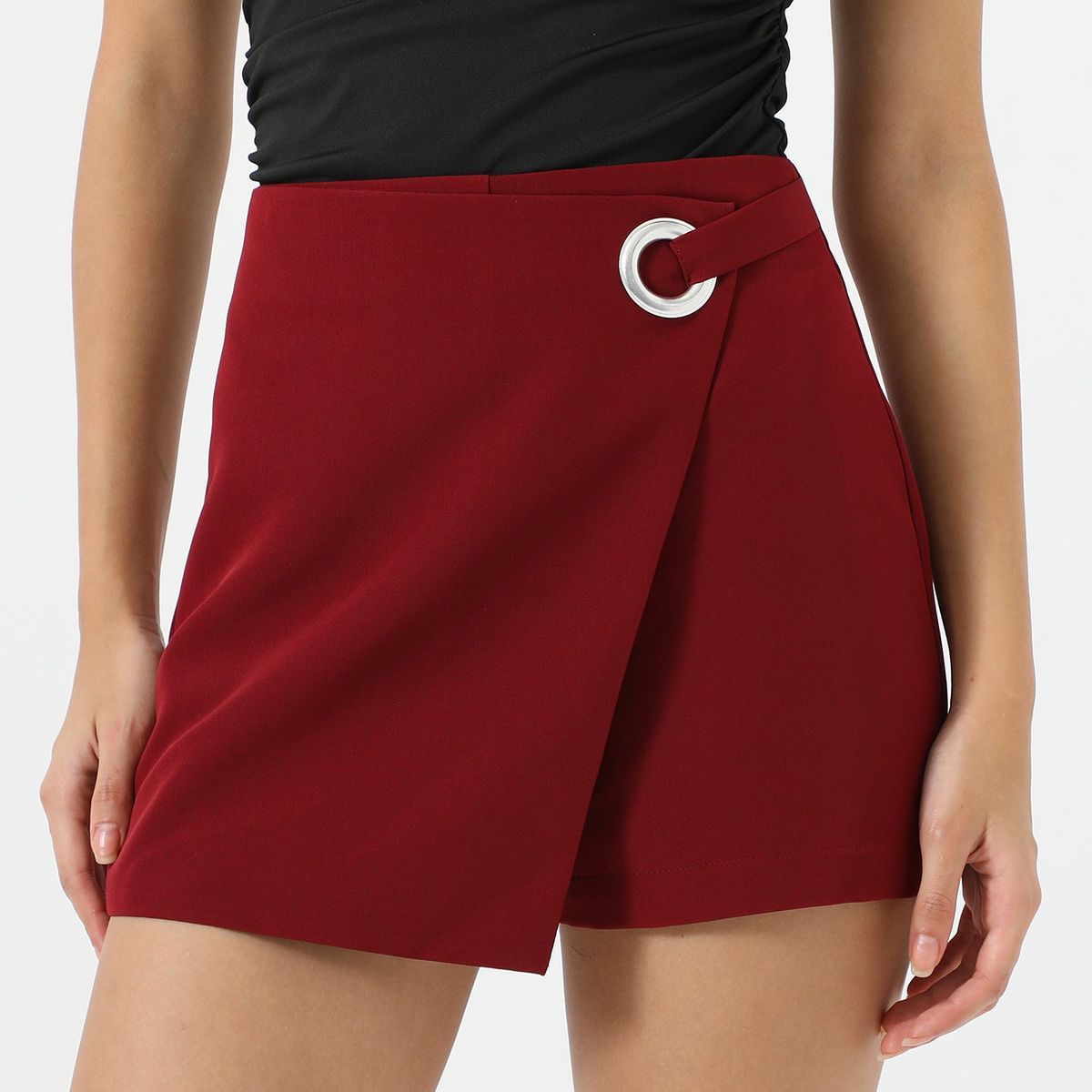 MOSSIMO - Falda Short Con Argolla