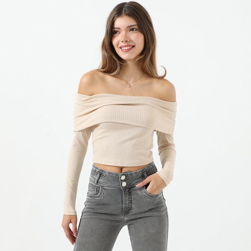 MOSSIMO - Top Off Shoulder Manga Larg