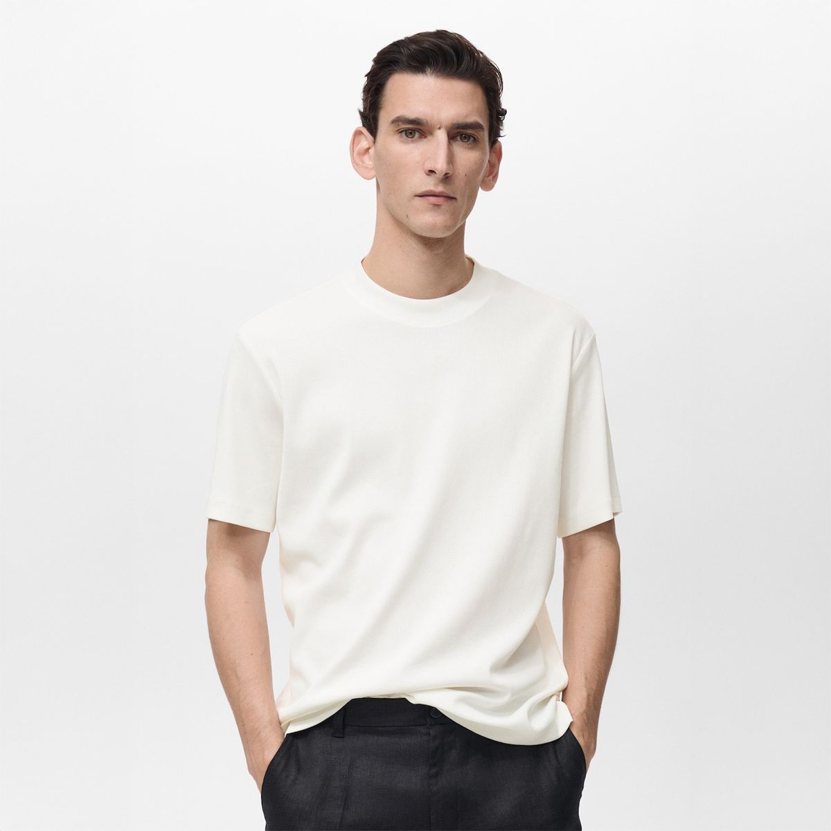 MANGO - Camiseta Algodón Canale Regular Fit Mango Man