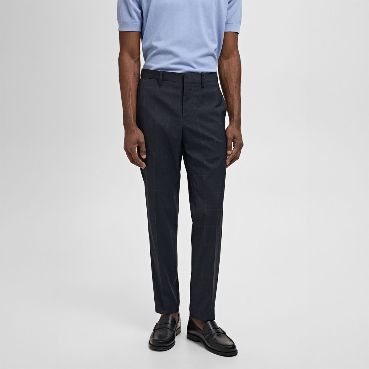 MANGO - Pantalón Traje París Super Slim Fit Mango Man