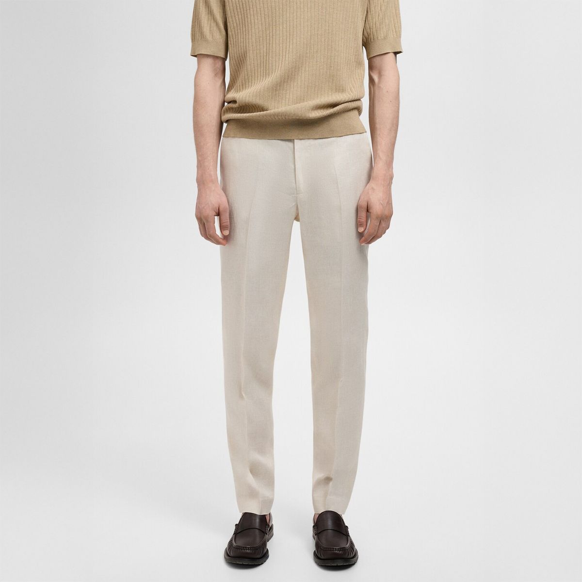 MANGO - Pantalón Traje Amalfi 100% Lino