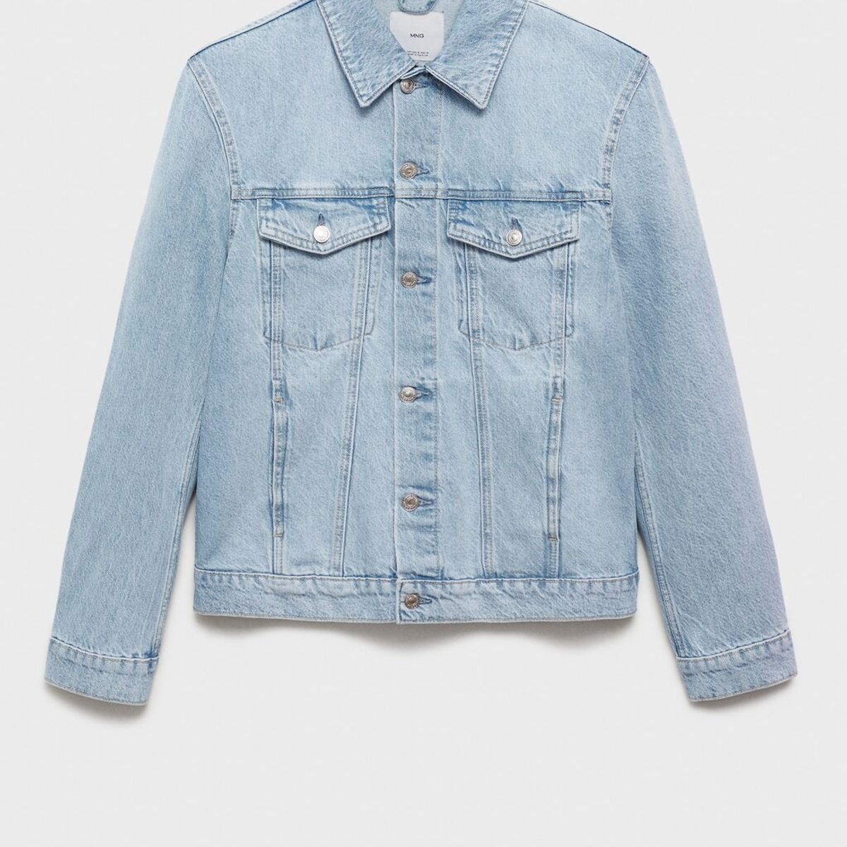 MANGO - Casaca Jean Hombre Mango