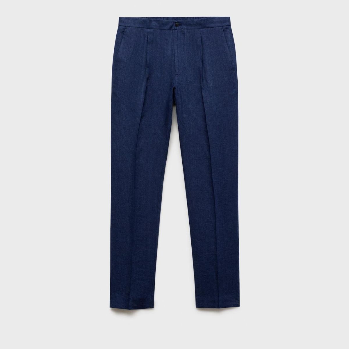 MANGO - Pantalón Traje Salerno 100% Lino Mango Man