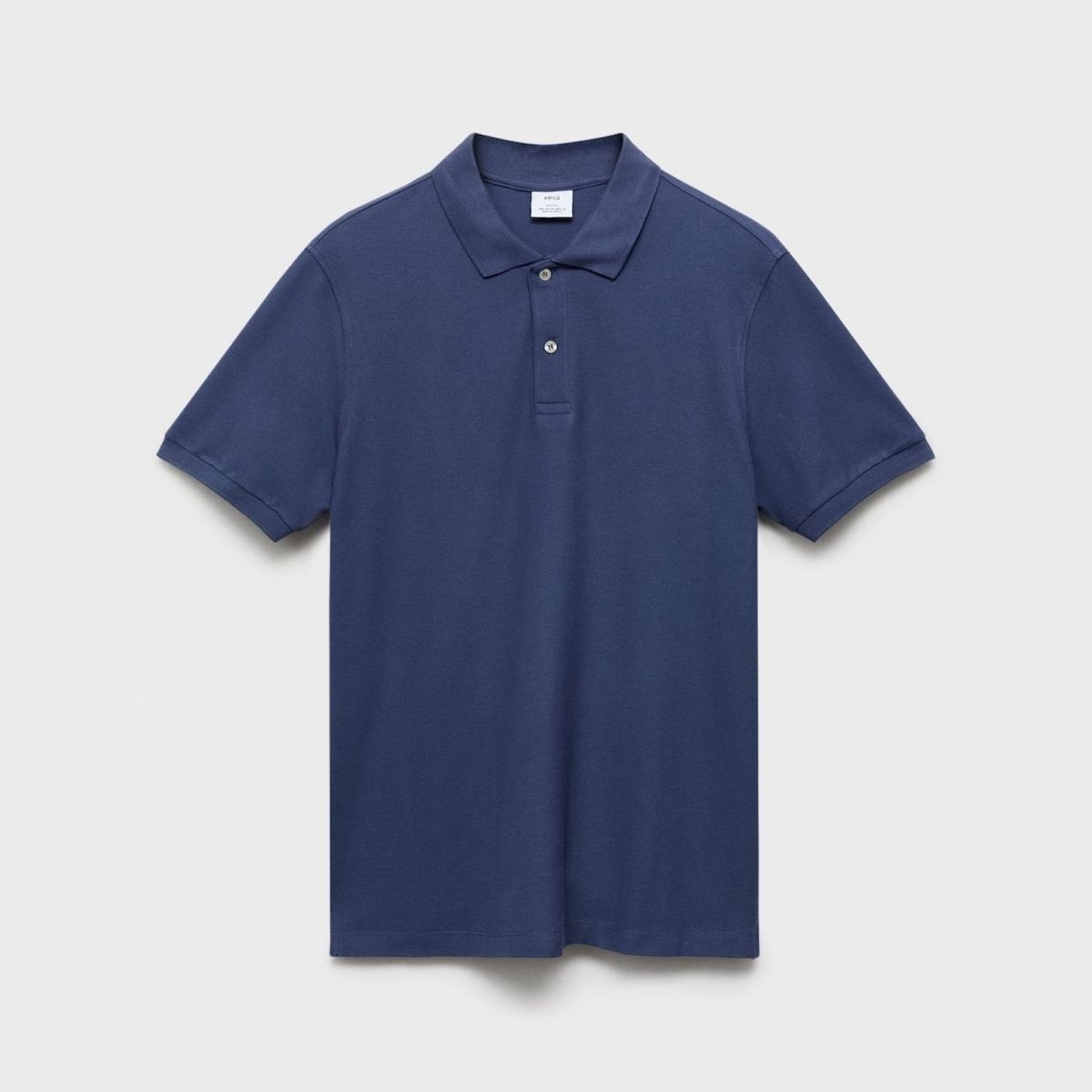 MANGO - Polo Regular Fit Algodón Piqué Mango Man