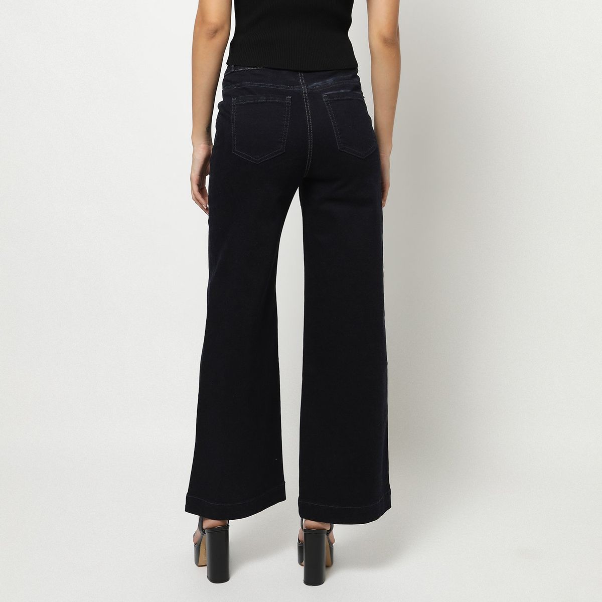 MOSSIMO - Jean Wide Algodón Mujer Mossimo