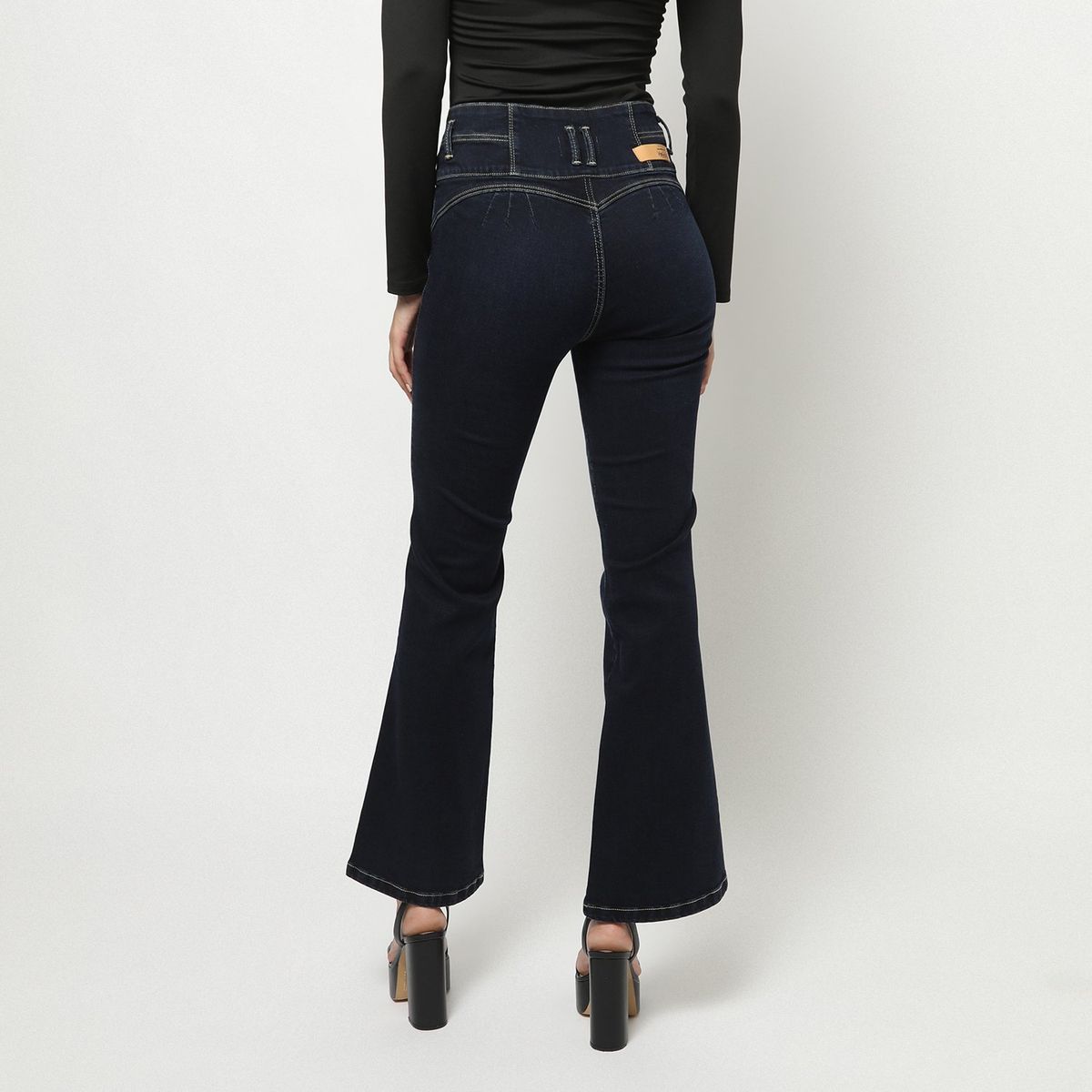 MOSSIMO - Jean Flare Algodón Mujer Mossimo