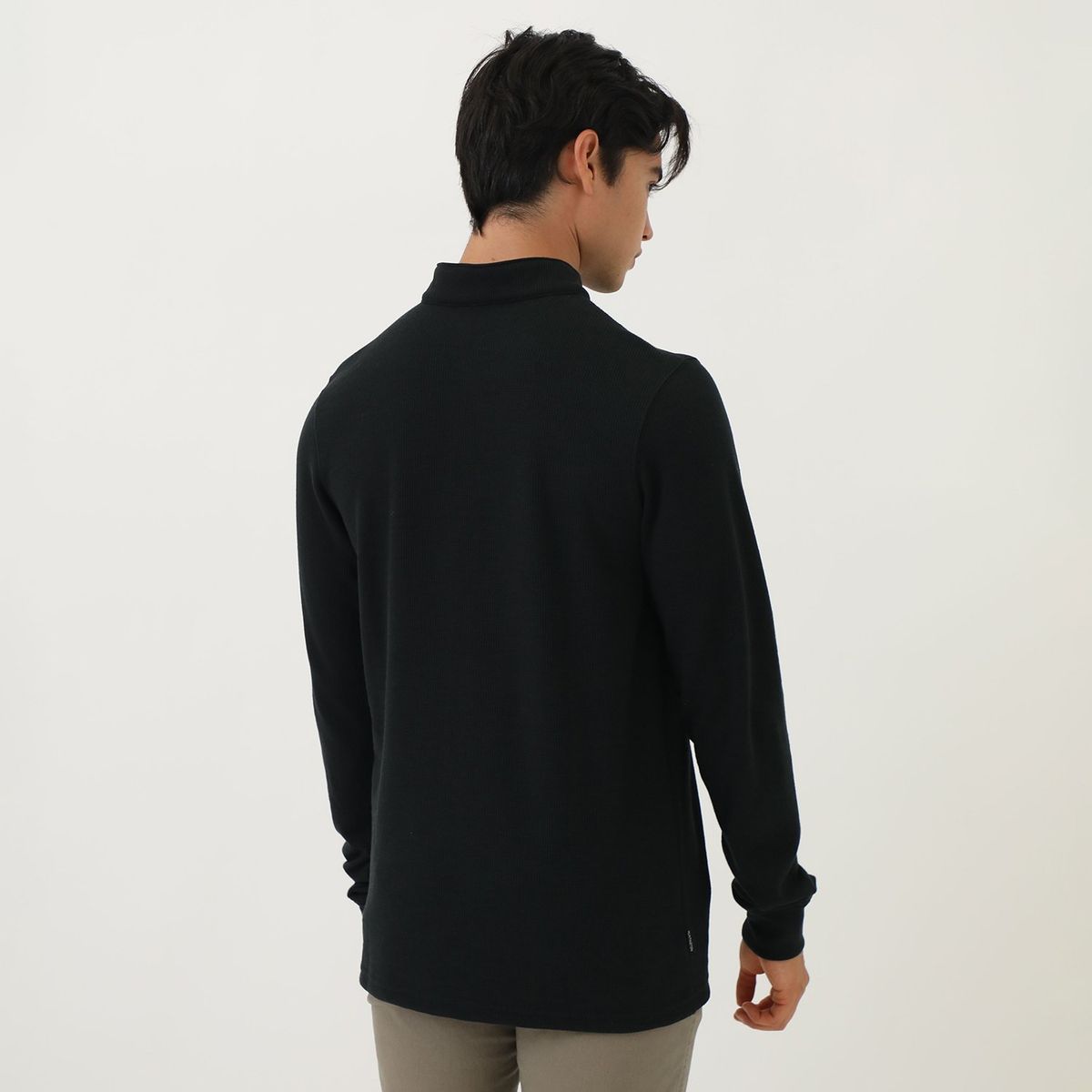 HUNTINGTON - Polo Manga Larga Algodón Hombre Huntington