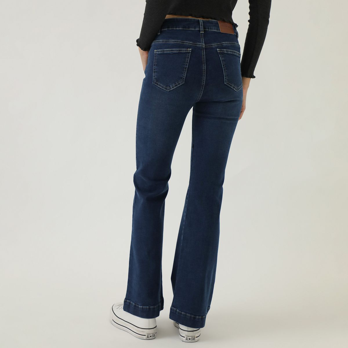 AMERICAN ABBEY - Jean Flare Algodón Mujer American Abbey