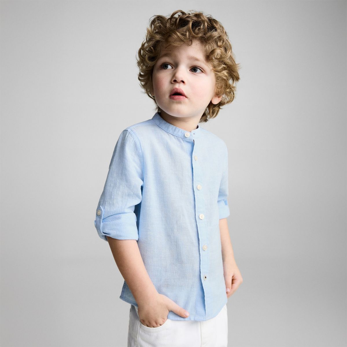 MANGO KIDS - Camisa Bebé Niño Mango Kids