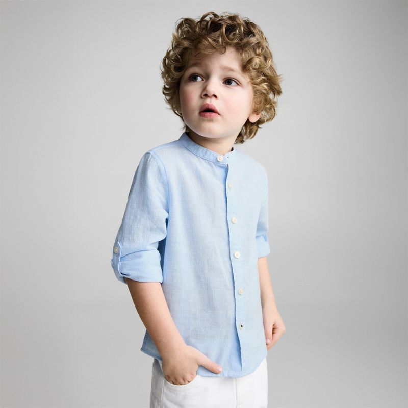MANGO KIDS - Camisa Bebé Niño Mango Kids