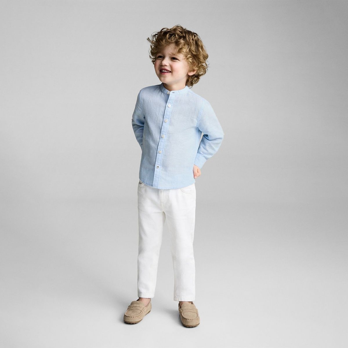 MANGO KIDS - Camisa Bebé Niño Mango Kids