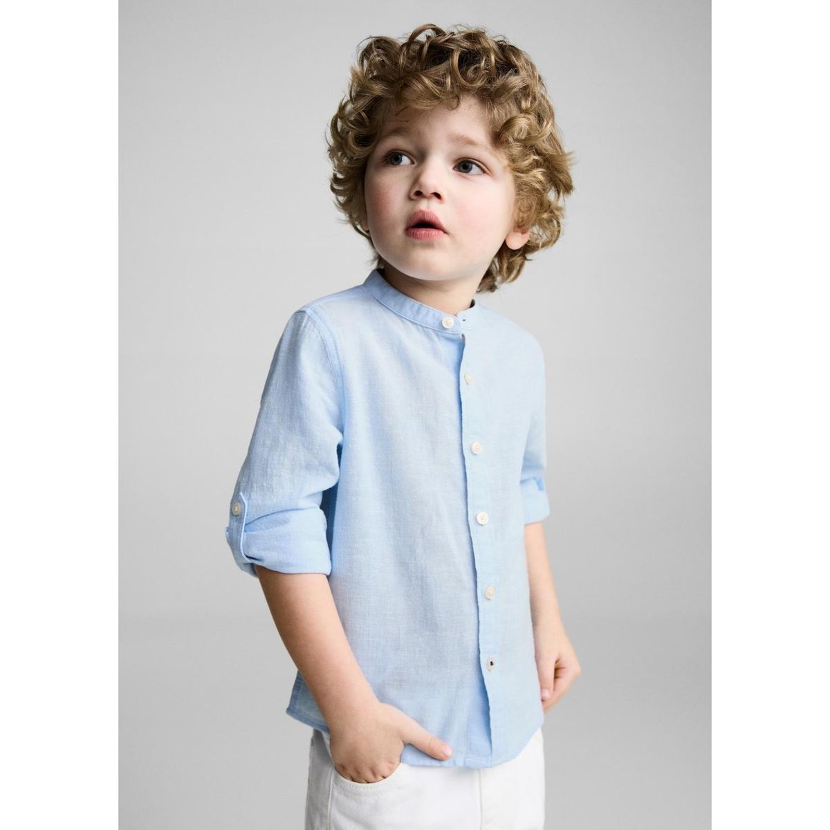 MANGO KIDS - Camisa Bebé Niño Mango Kids