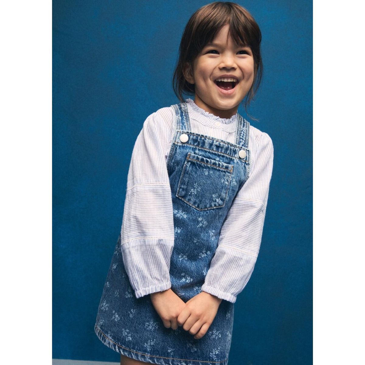 MANGO KIDS - Blusa Bebé Niña Manga Larga Algodón Mango Kids