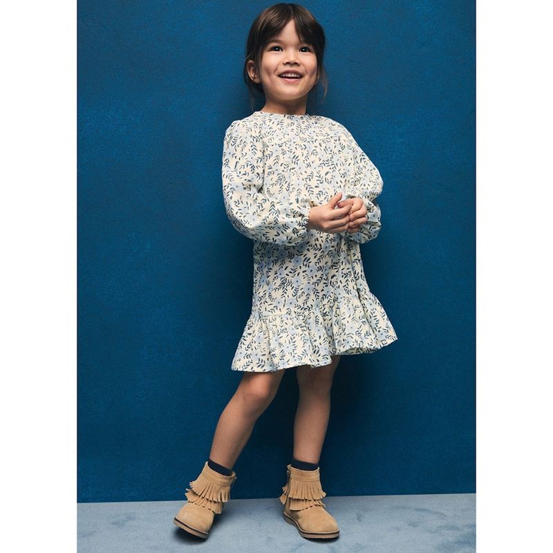 MANGO KIDS - Vestido Bebé Niña Algodón Mango Kids