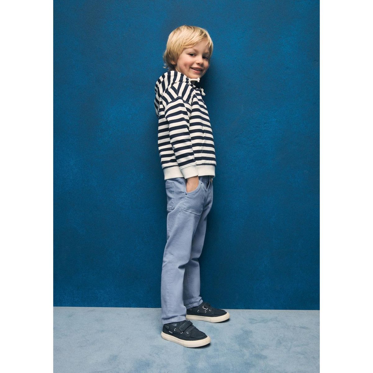 MANGO KIDS - Pantalón Bebé Niño Algodón Mango Kids