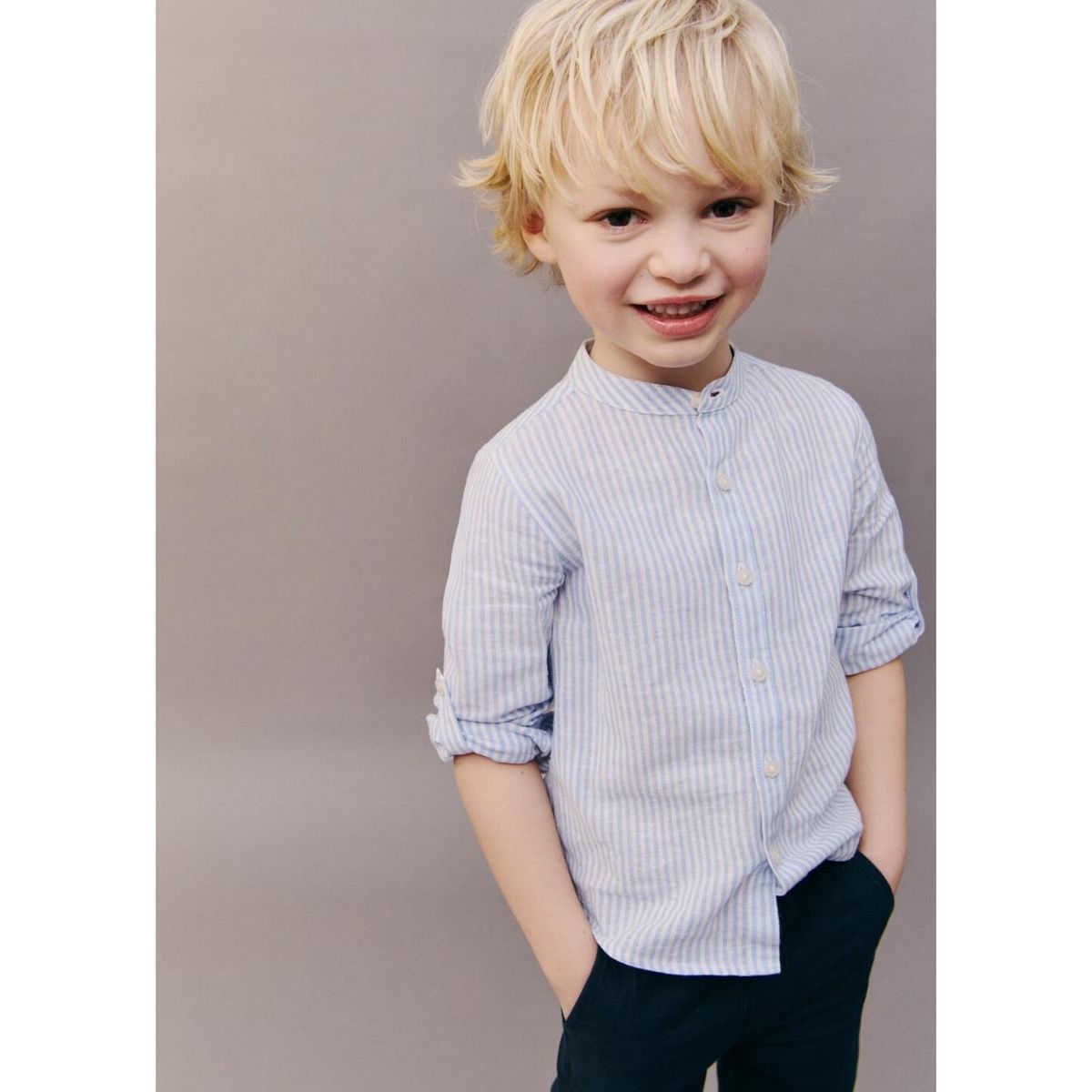 MANGO KIDS - Camisa Bebé Niño Mango Kids