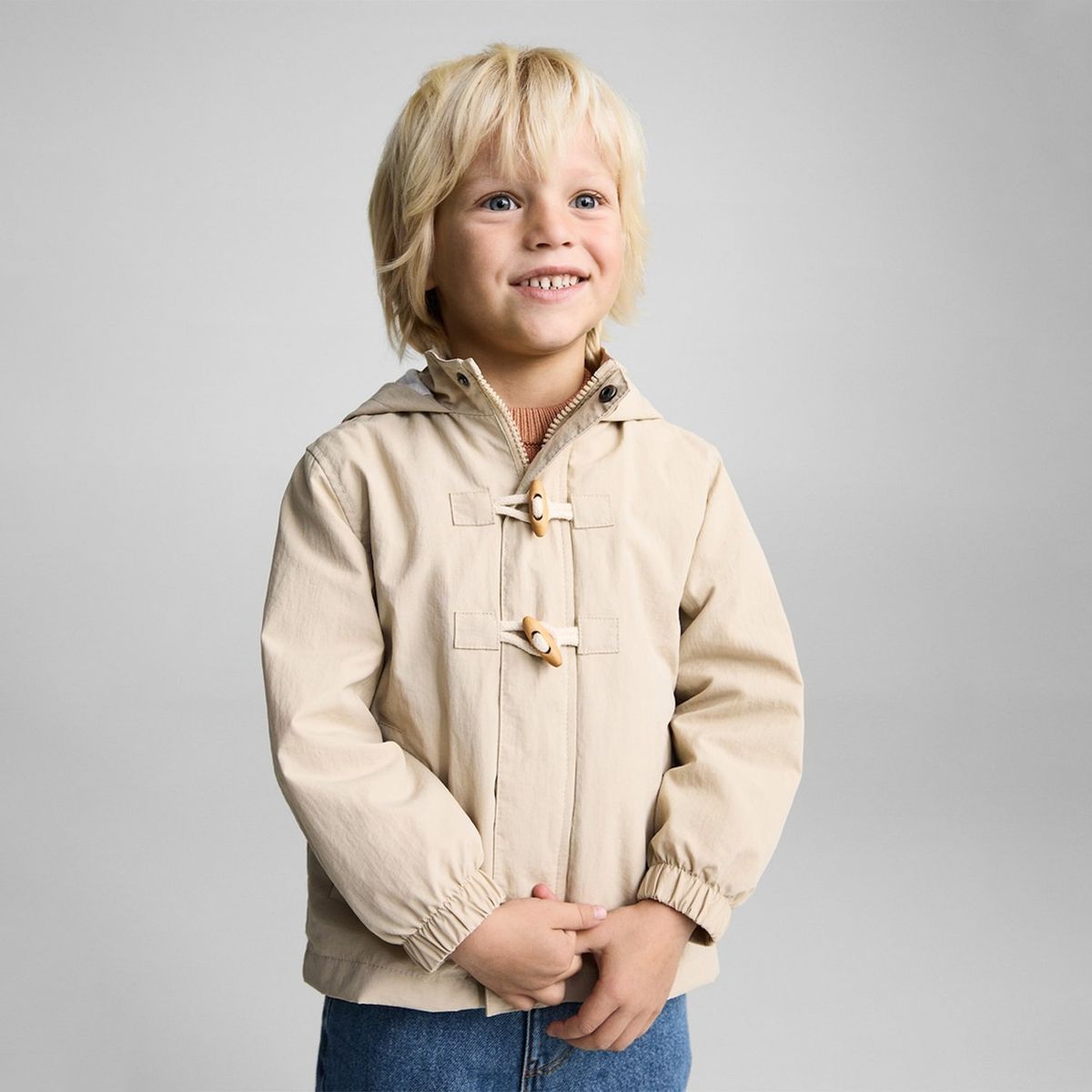 MANGO KIDS - Casaca Bebé Niño Mango Kids