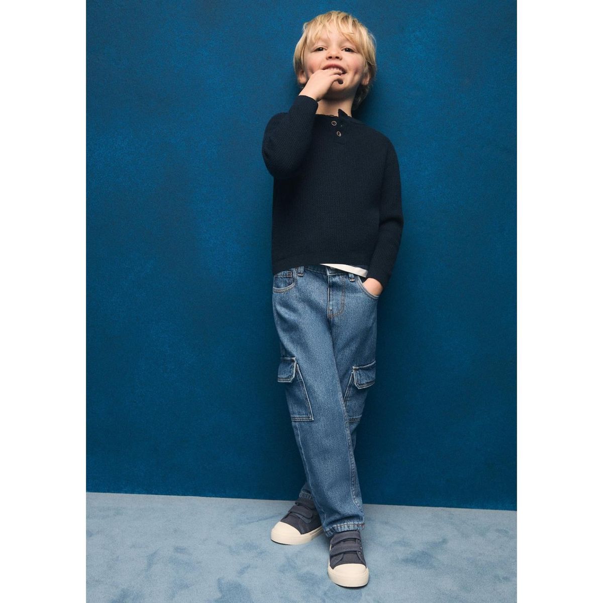 MANGO KIDS - Jean Bebé Niño Algodón Mango