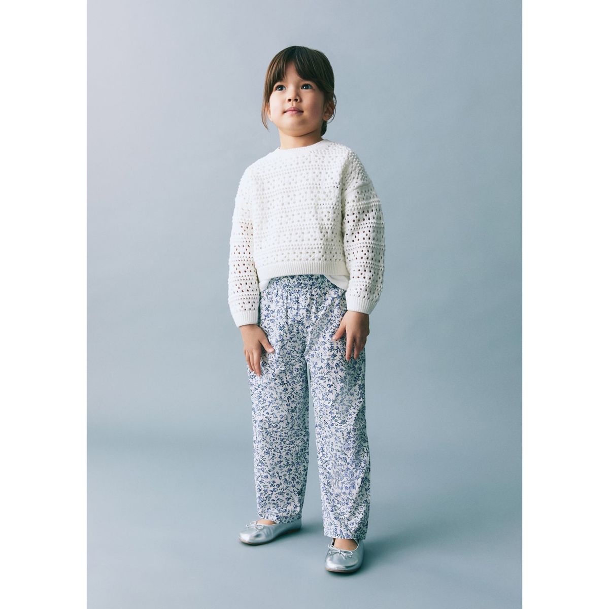 MANGO KIDS - Pantalon Bebé Niña Algodón Mango