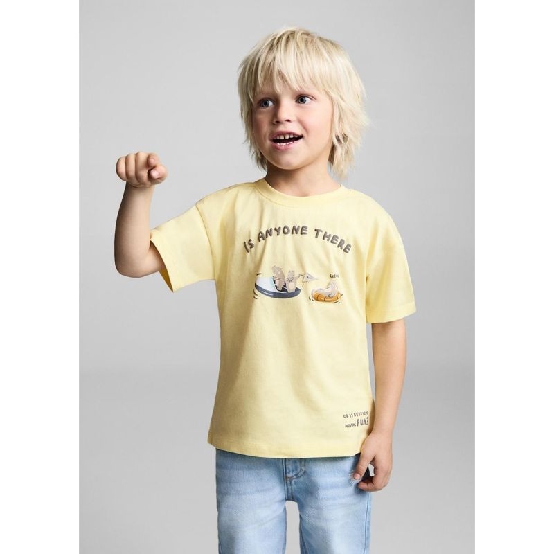 MANGO KIDS - Polo Bebé Niño Manga Corta Algodón Mango Kids