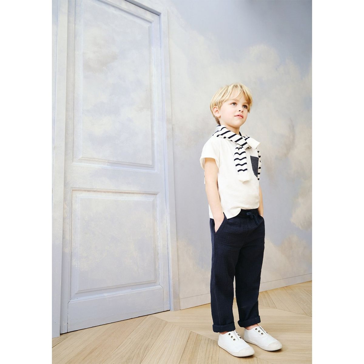 MANGO KIDS - Camiseta Algodón Bebé Niño Mango  