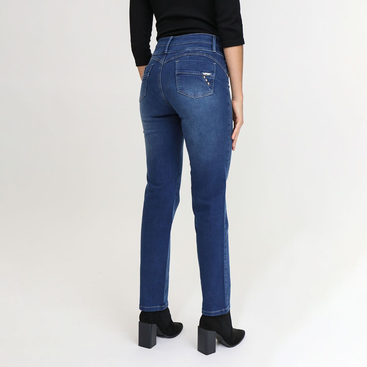 VRP BY VIVIANA RIVAS PLATA - Jean Slim Algodón Mujer Vrp By Viviana Rivas Plata