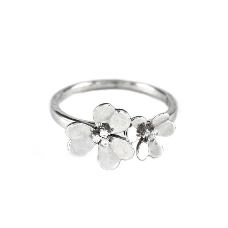 MAISHA - Anillo Siera Flowers Plata 925