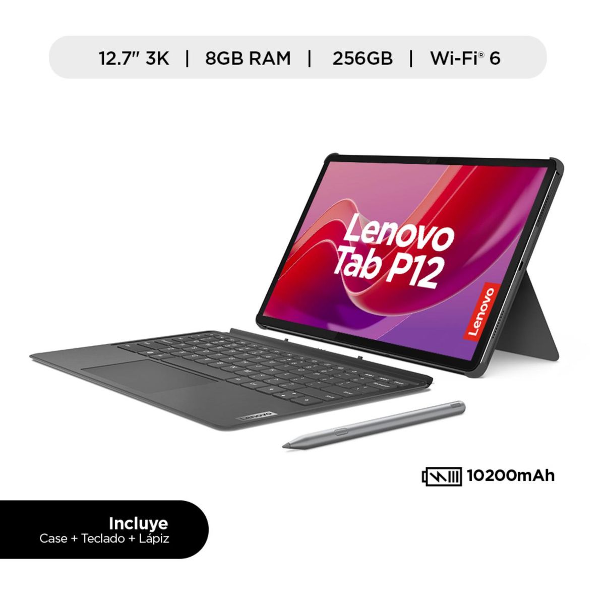 LENOVO - Tab P12 8gb 256gb Wifi Android