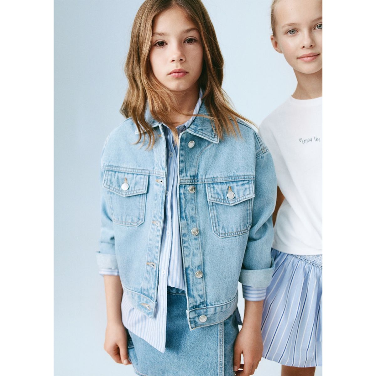 MANGO KIDS - Casaca Niña Algodón Mango Kids