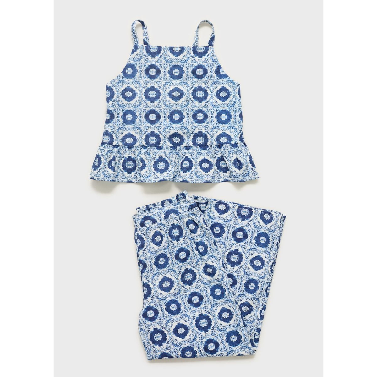 MANGO KIDS - Pantalon Niña Algodón Mango Kids