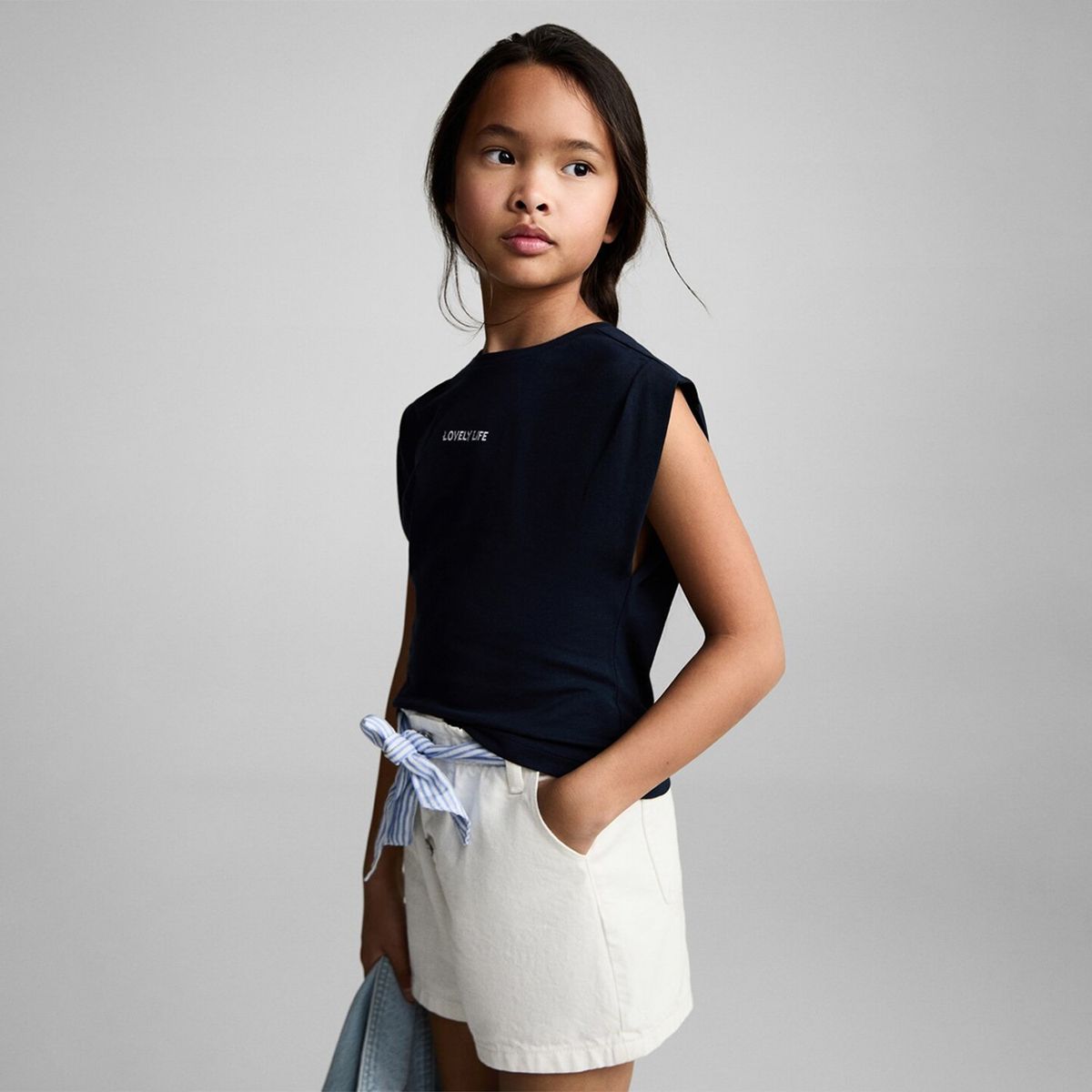 MANGO KIDS - Shorts Niña Algodón Mango Kids