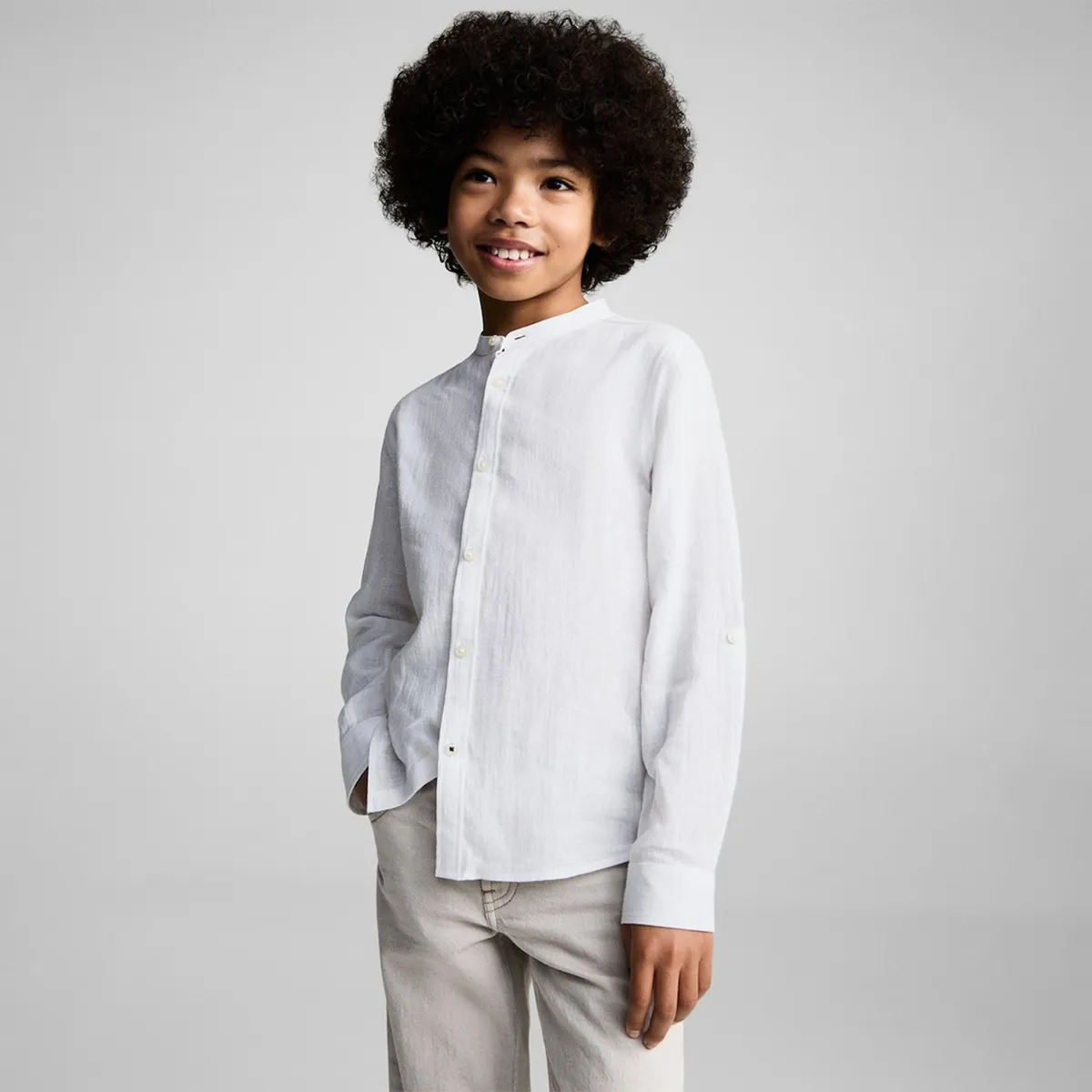MANGO KIDS - Camisa Niño Mango Kids