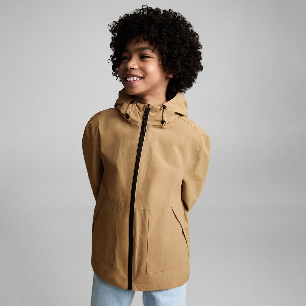 MANGO KIDS - Casaca Cortaviento Niño Mango Kids