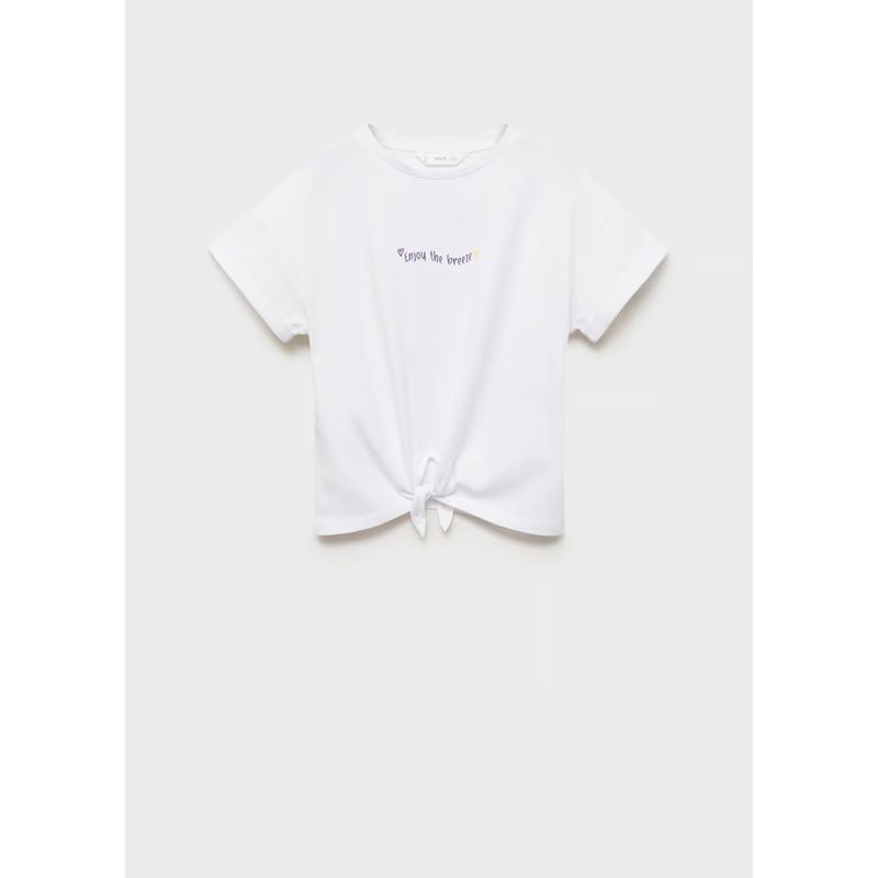 MANGO KIDS - Polo Niña Manga Corta Algodón Mango Kids