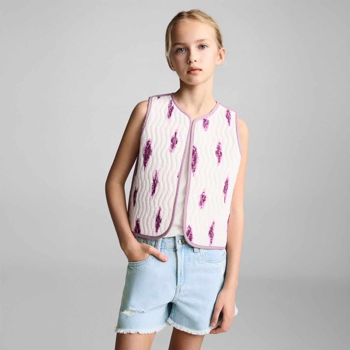 MANGO KIDS - Shorts Niña Algodón Mango Kids