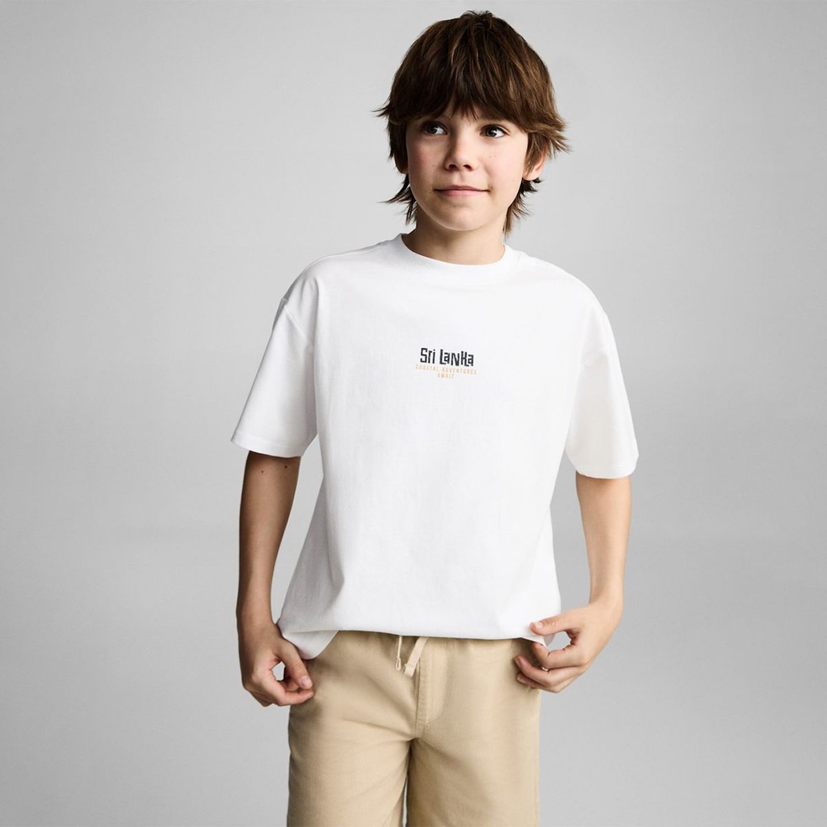 MANGO KIDS - Polo Niño Manga Cortaalgodón Mango Kids