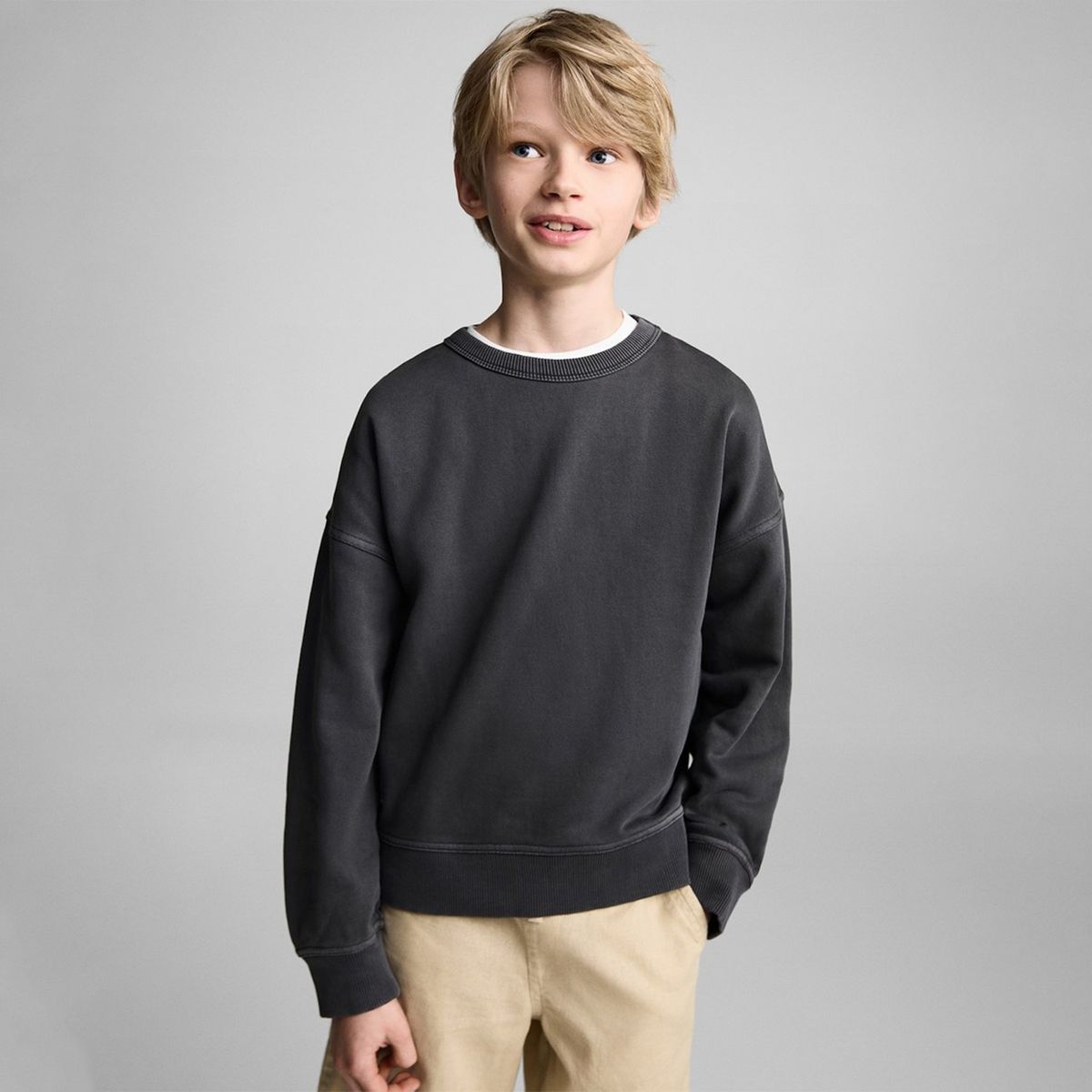 MANGO KIDS - Polera Niño Algodón Mango Kids