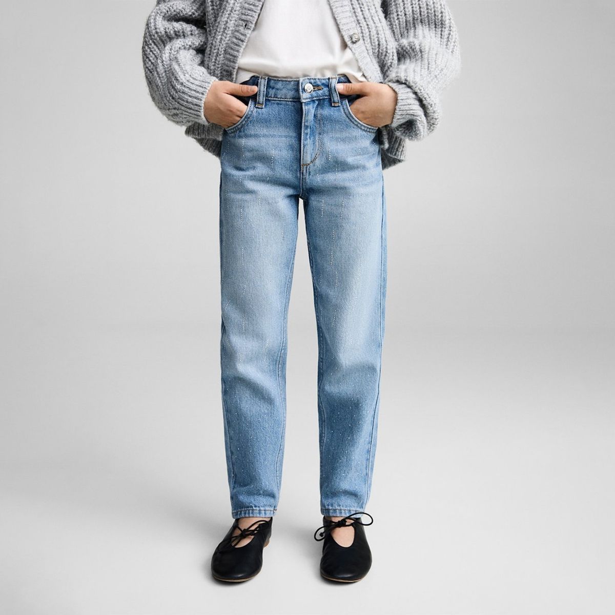 MANGO KIDS - Jeans Niña Algodón Mango Kids