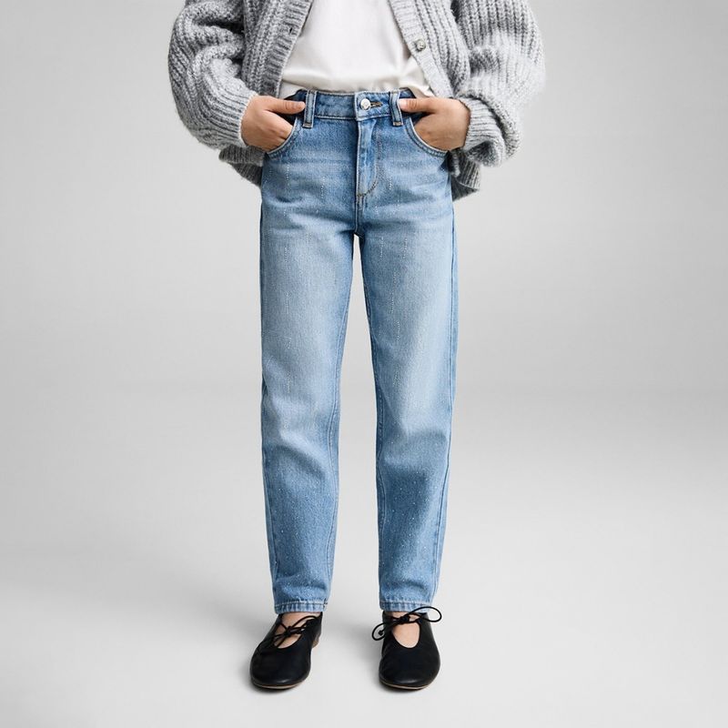 MANGO KIDS - Jeans Niña Algodón Mango Kids