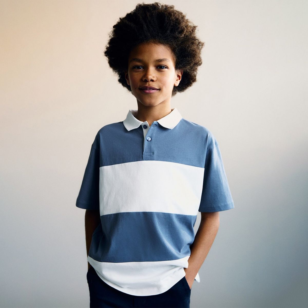 MANGO KIDS - Polo Niño Manga Corta Algodón Mango Kids