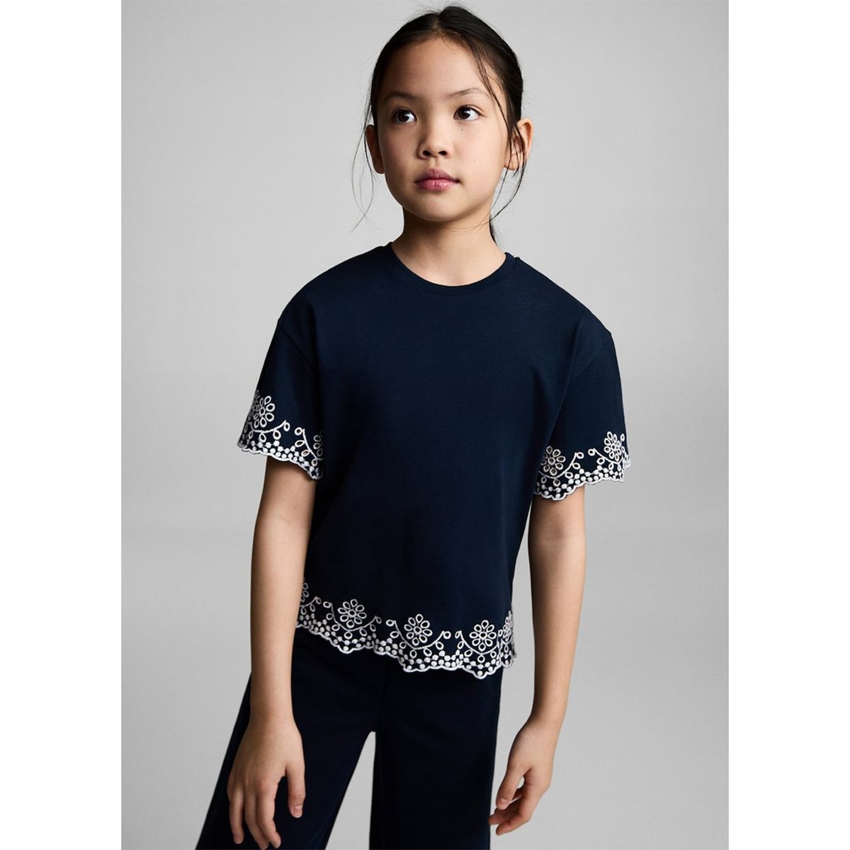 MANGO KIDS - Polo Niña Manga Corta Algodón Mango Kids