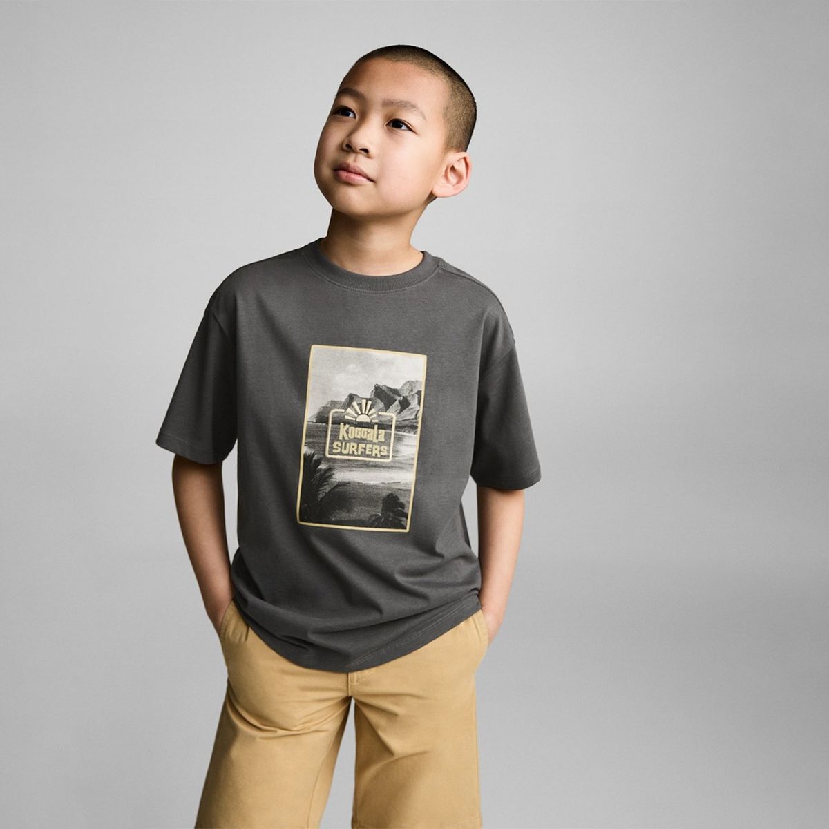 MANGO KIDS - Polo Niño Manga Cortaalgodón Mango Kids