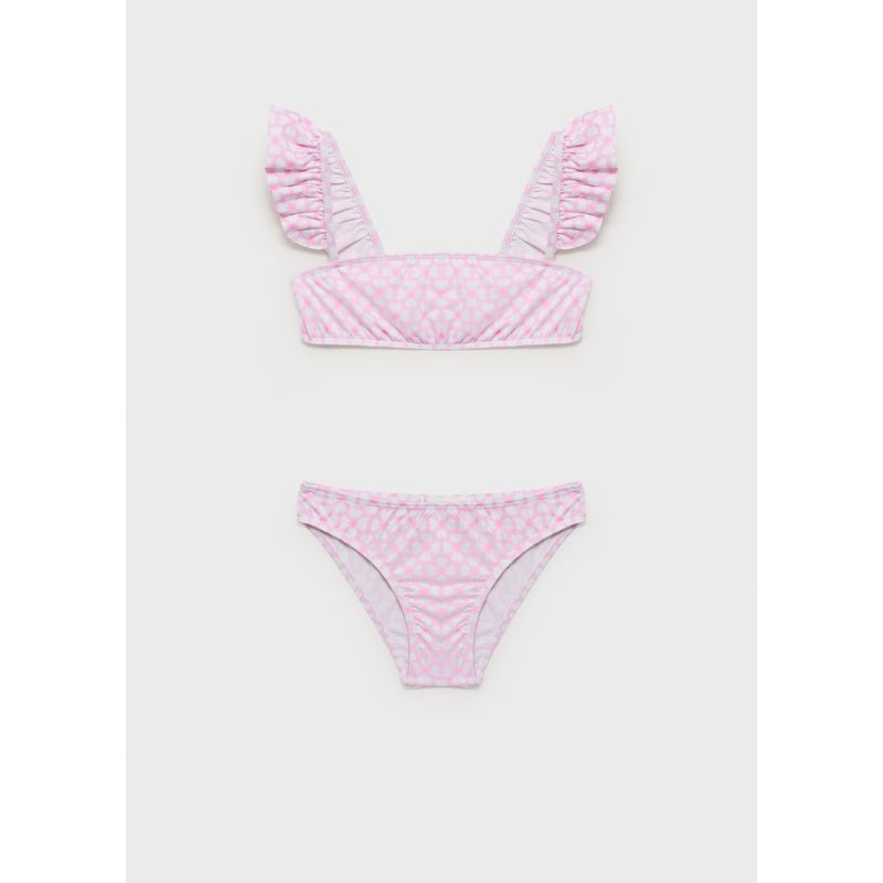 MANGO KIDS - Traje De Baño Niña 2 Piezas Mango Kids