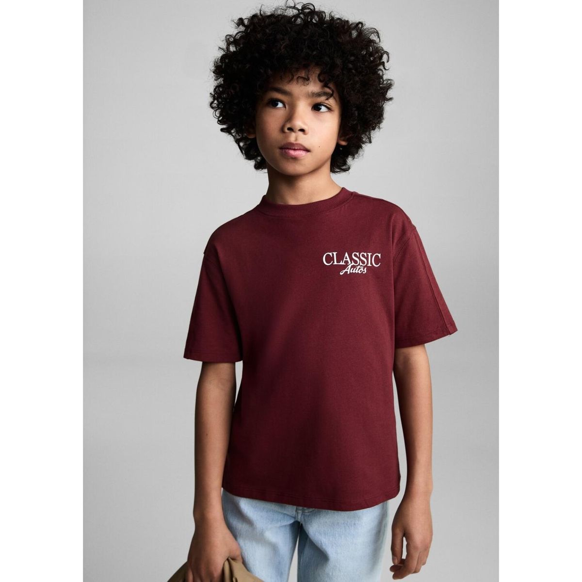 MANGO KIDS - Camiseta Algodón Niño Mango  