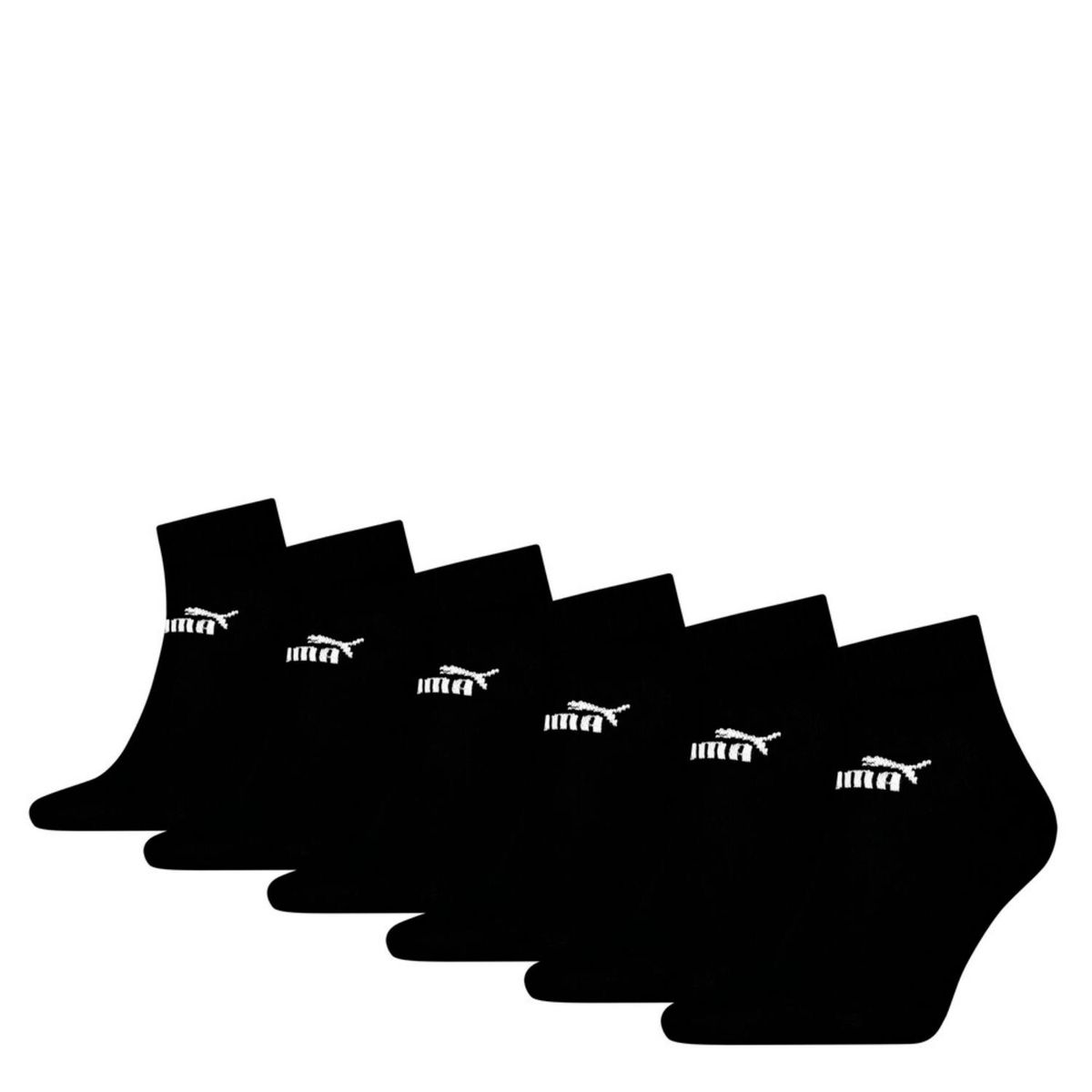 PUMA - Pack x6 Medias Deportivas Puma Elements Unisex Quarter