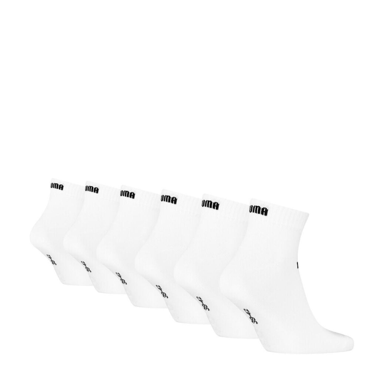 PUMA - Pack x6  Medias Deportivas Puma Elements Unisex Quarter